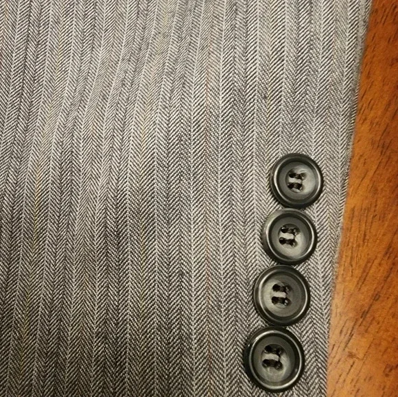 VINTAGE MENS LIGHT GREY KUPPENHEIMER BY WALTON SUIT SET - Picture 8 of 11